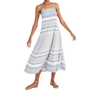 NWT Madewell Open Back Trapeze Dress Ionian Med